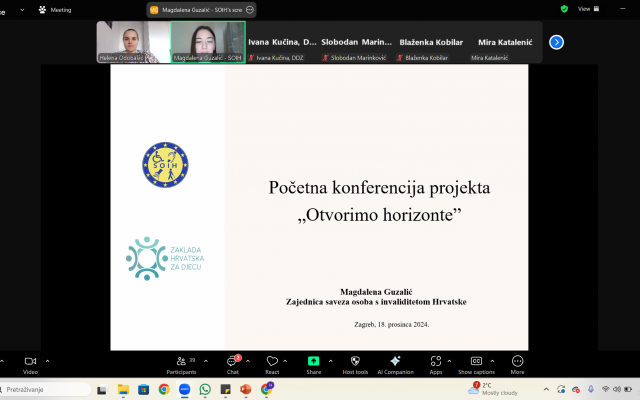 Početna konferencija projekta “Otvorimo horizonte”