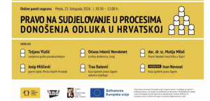 Kuća ljudskih prava Zagreb održala panel o pravu...