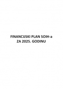 Financijski plan SOIH-a za 2025